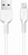 Hoco Regular USB to Lightning Cable Λευκό 1m X13 Hoco Regular USB to Lightning Cable Λευκό 1m X13